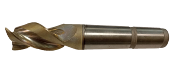 Фреза концевая для обработки легких сплавов к/х Ф 50x150x329 z=3 Р6М5 КИБ без ц.о.